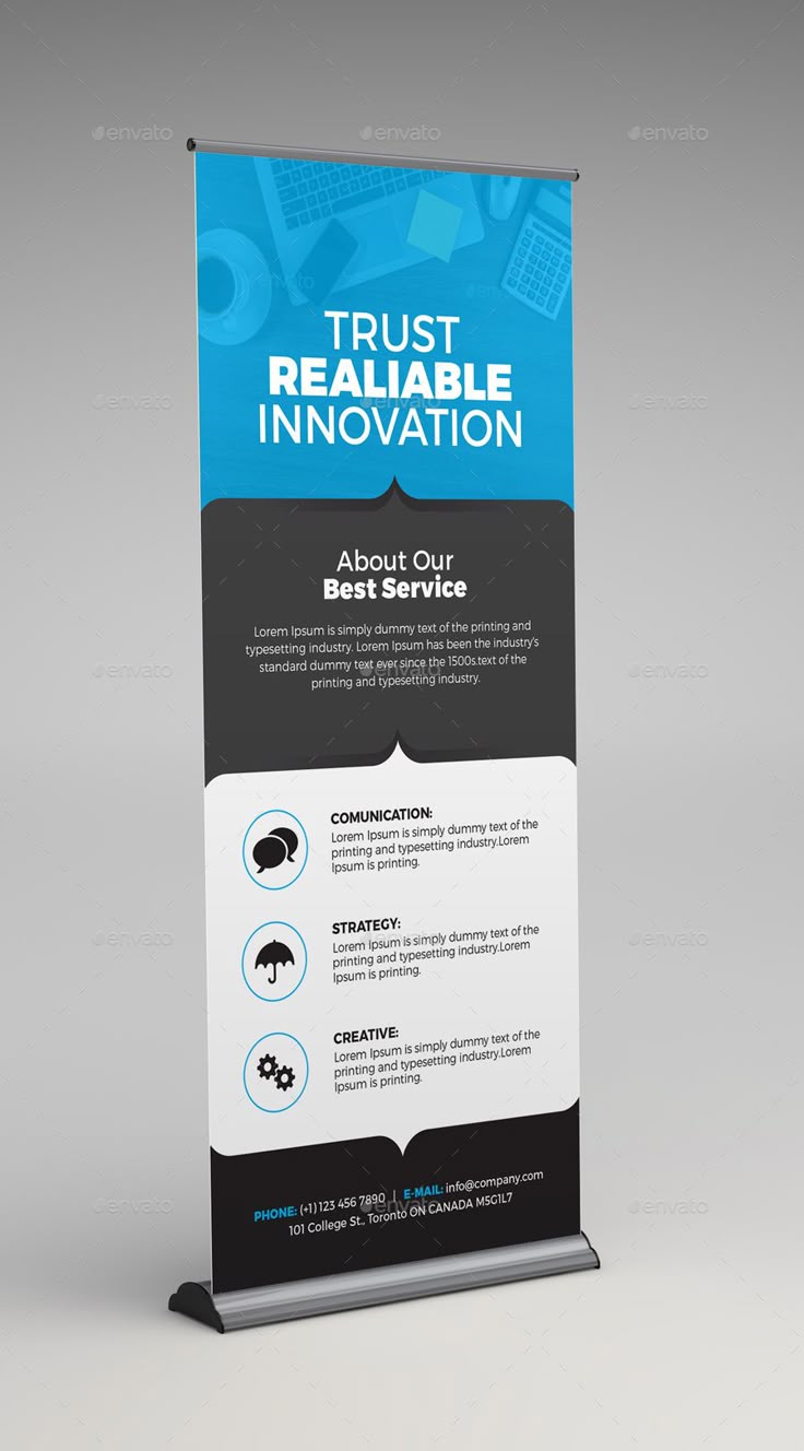 Event banner close-up showing print quality